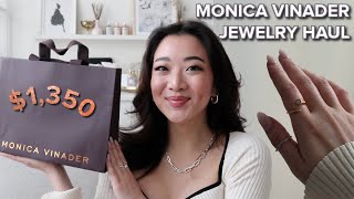 $1350 MONICA VINADER JEWELRY HAUL!!!