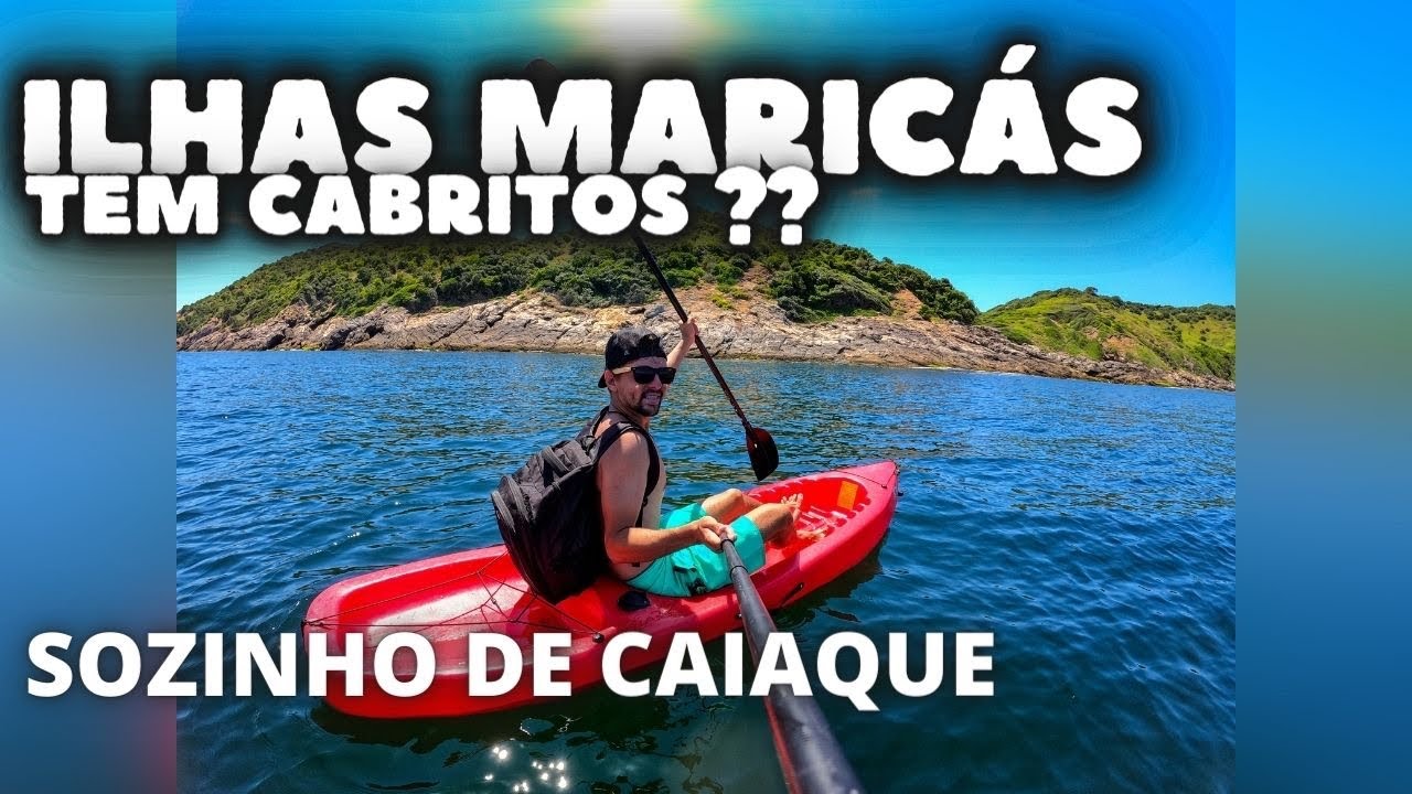 ILHAS MARICÁS ITAIPUAÇU-SOZINHO DE CAIAQUE-MARICÁ RIO DE JANEIRO