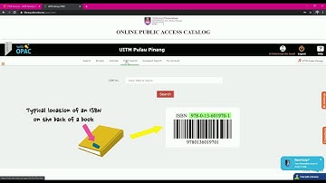 UiTM WEB OPAC USER GUIDE