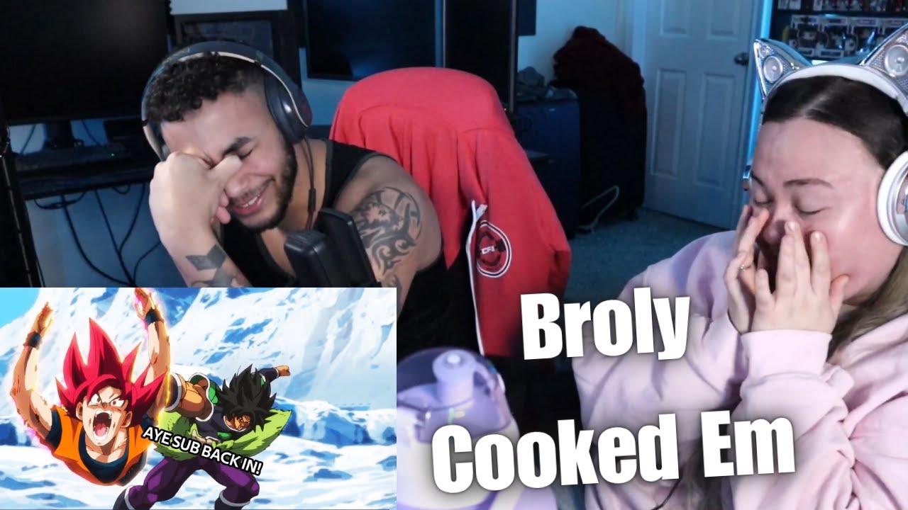 OtakuCouple Reacts to The time GOKU subbed out VEGETA to still get COOKED by BROLY