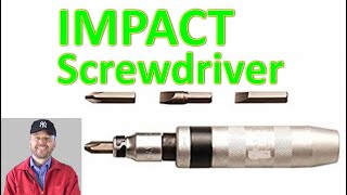 How to use Impact Screwdriver to release seized screws