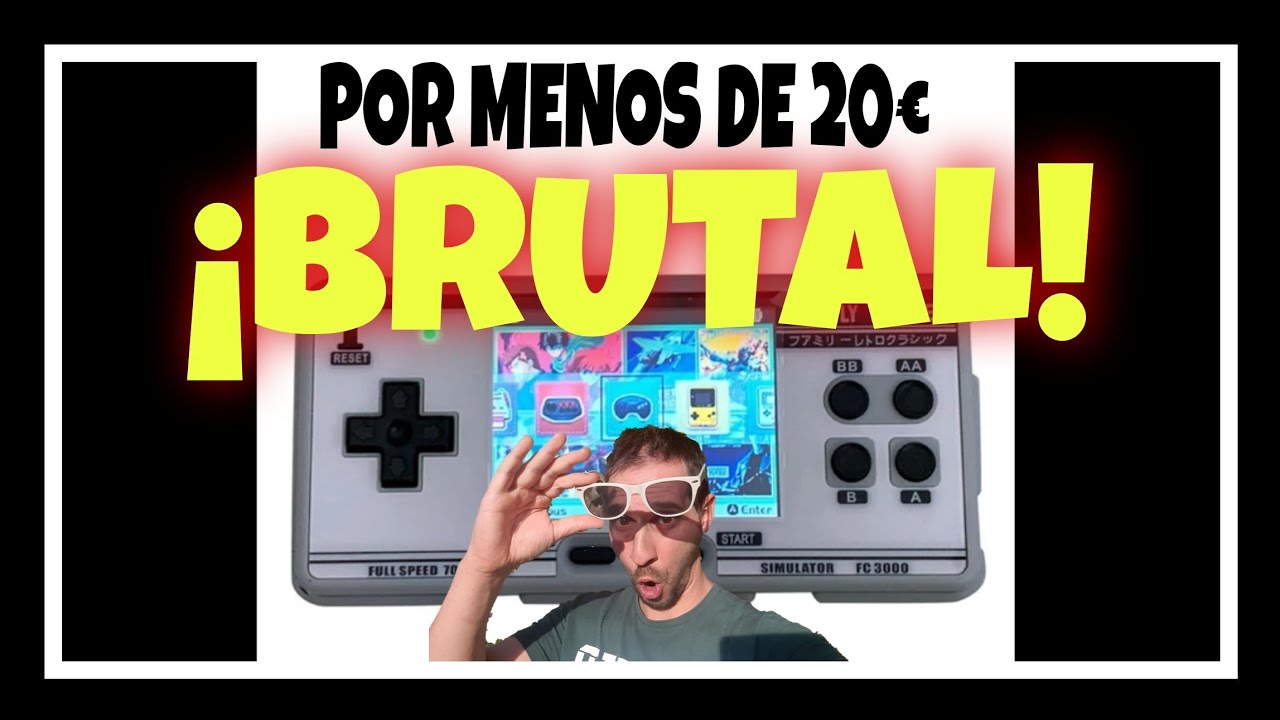 FAMILY POCKET FC 3000 *Consola portátil  ¡¡IMPORTANTE!! leer descripción!!! (REVIEW-OPINIÓN)