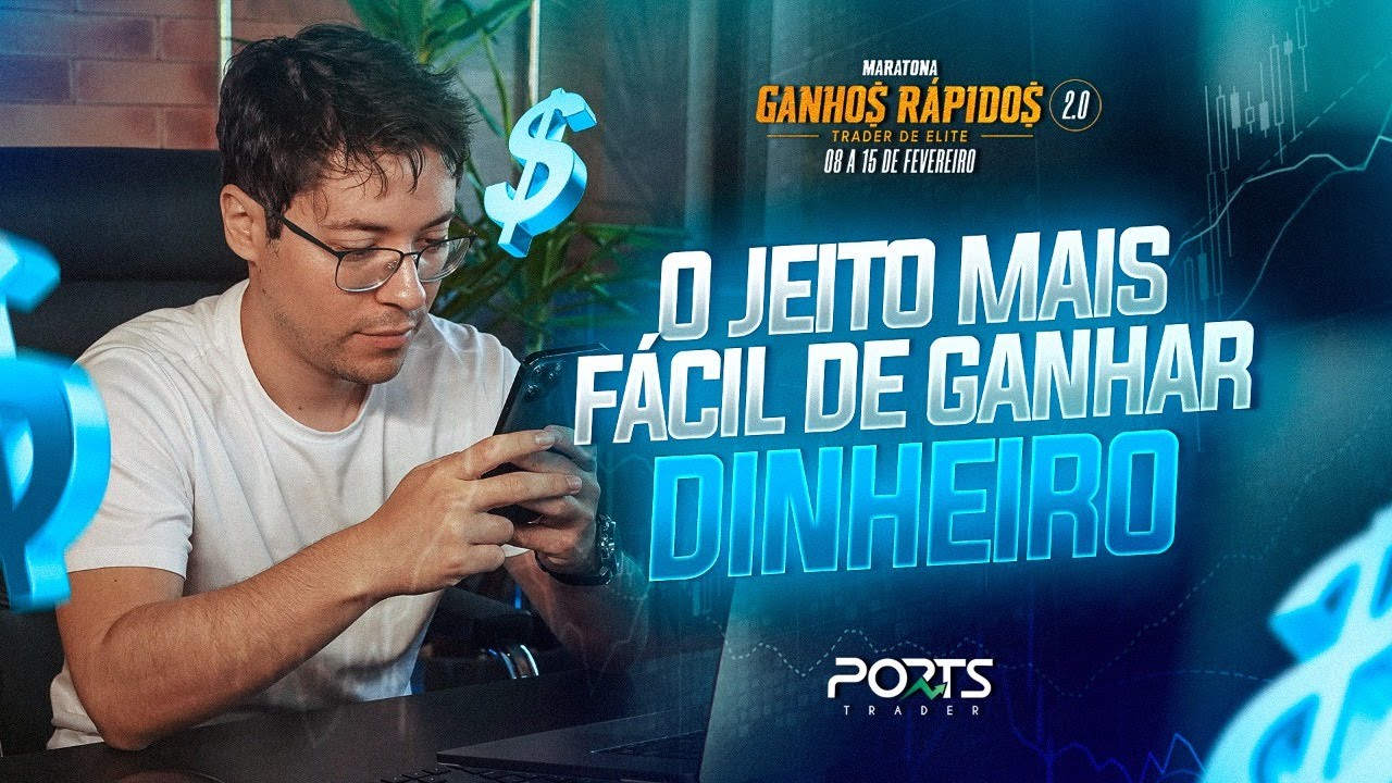 COMO GANHAR DINHEIRO NO DAY TRADE | MARATONA DOS GANHOS RÁPIDOS | @PORTSTRADER