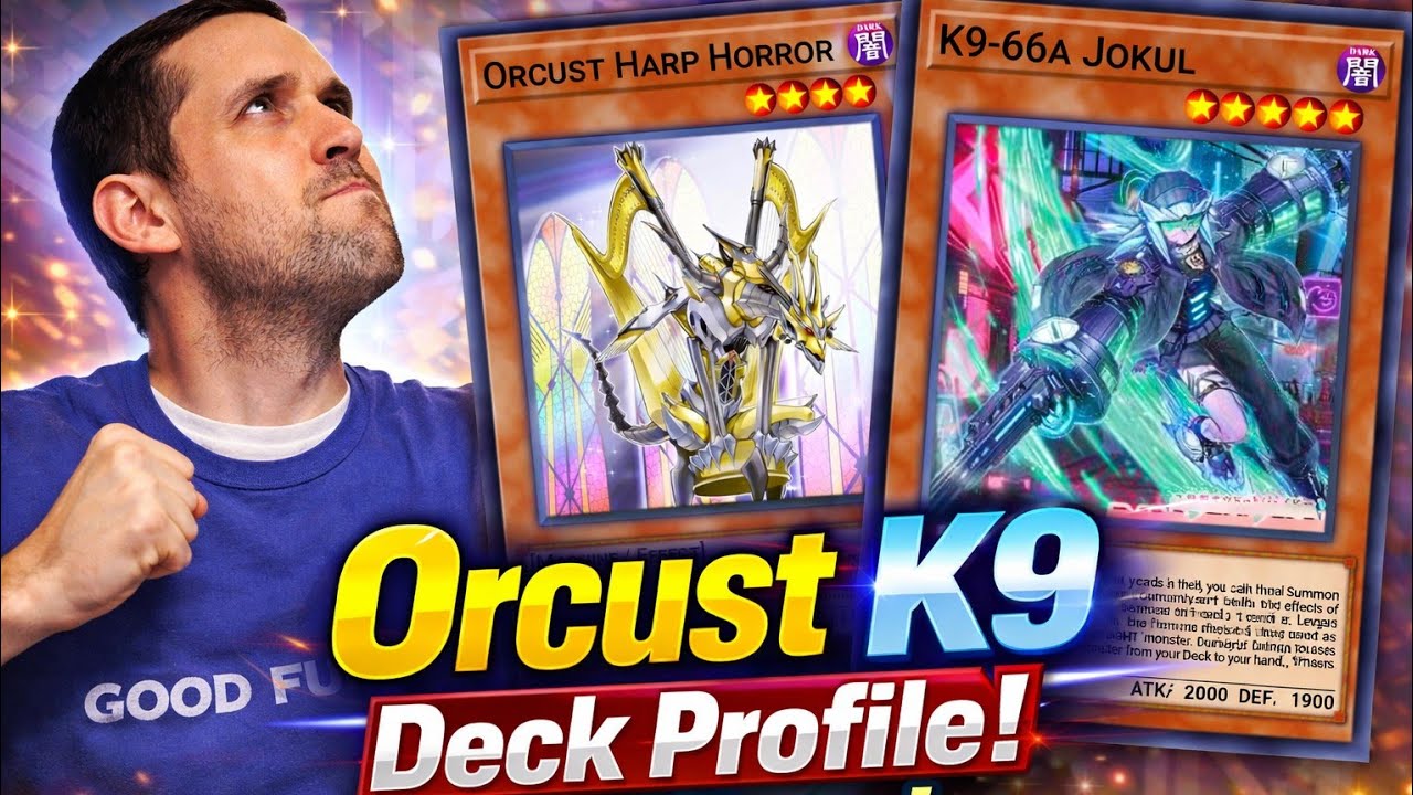 Новая лучшая колода! Обзор колоды Orcust K9 в Yu-Gi-Oh! (январь 2026 г.)