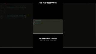 CSS text-decoration Property Explained in 30 Seconds (Live Demo)