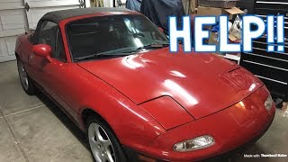 My Miata is Having a Weird Problem! I Need Your Help!