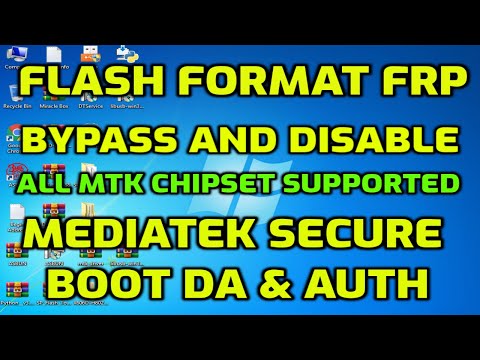 MTK Flash Format All Chipset | Supported mtk bypass tool | disable DA file (or auth)