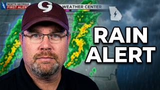 Rainy Night in North Georgia!  Will it Last all Weekend?