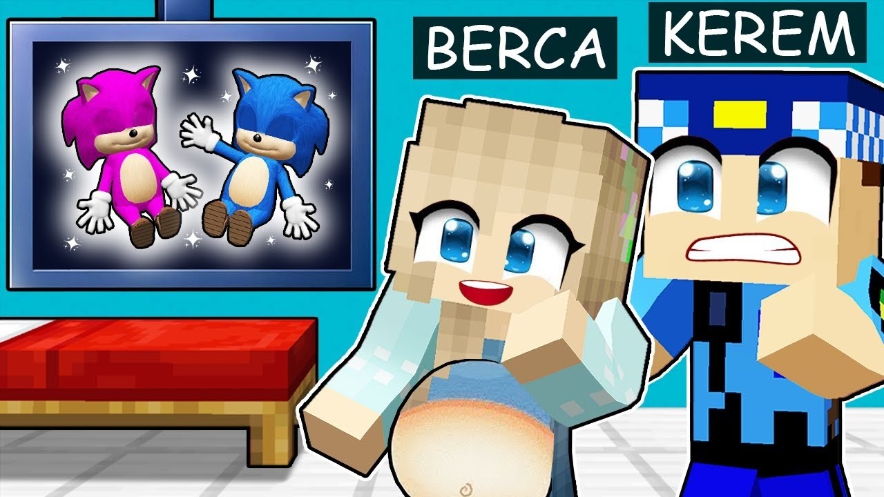 BERCA VS KEREM KOMİSER'İN SONİC İKİZ BEBEKLERİ OLDU!