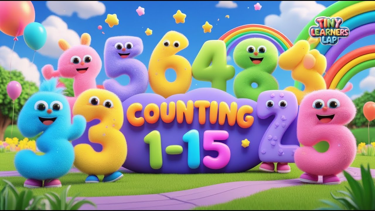 Counting Numbers 1 to 15 The FUN and EASY Way for Kids