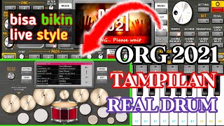 Cara bermain real drum di aplikasi ORG 2021 screenshot 4