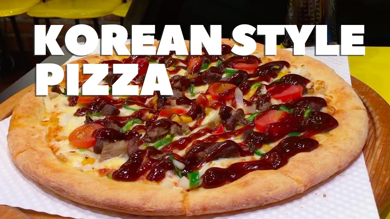 Korean Style Pizza Taste Test Pizza School in Seoul, South Korea