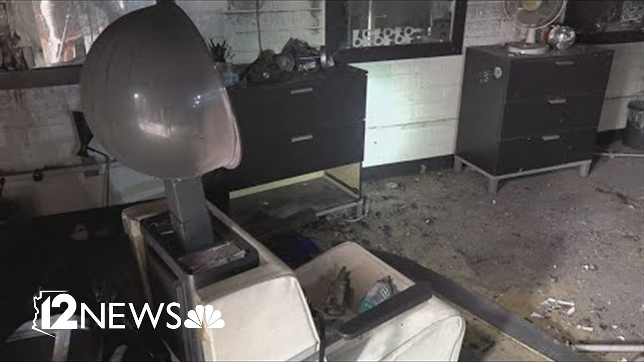 Beloved Phoenix hair salon burned down, police suspect arson