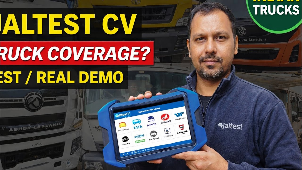 Jaltest CV Scanner Truck Coverage Test | Kaun-Kaun Se Truck Support Karta Hai?