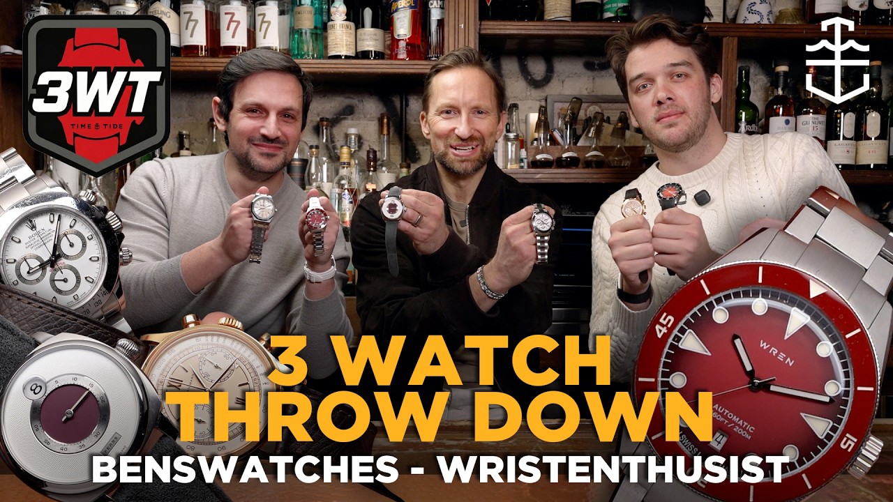 Ben's Watches vs. Wrist Enthusiast: The most ridiculous 3 Watch Throw Down battle - YouTube
