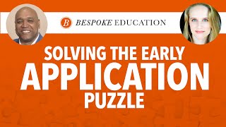 Webinar: Solving the Early Application Puzzle