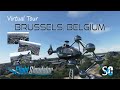 BRUSSELS CITY, BELGIUM | VIRTUAL TOUR | HELICOPTER | VER. 0.84 | MICROSOFT FLIGHT SIMULATOR 2020