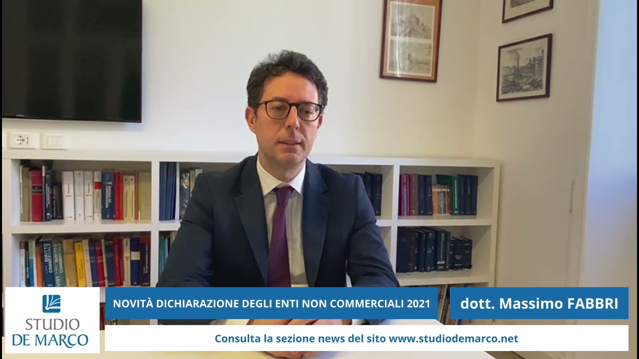 Novità Redditi Enti non commerciali 2021