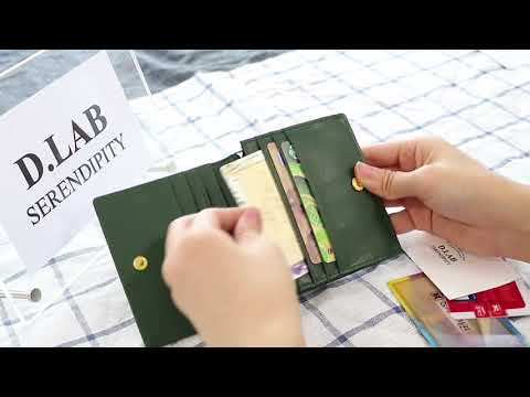[ D.LAB] Coin Name Card Wallet - 5 color