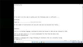 Python Tutorial for Beginners | Python Training | Python Demo 1 - BigClasses Guide