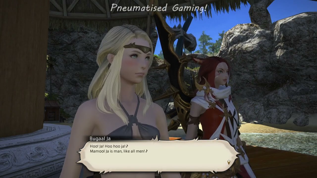 Pneumatised Gaming! Final Fantasy XIV. Side classes. Miqo'te Bard. (20220313 084218)
