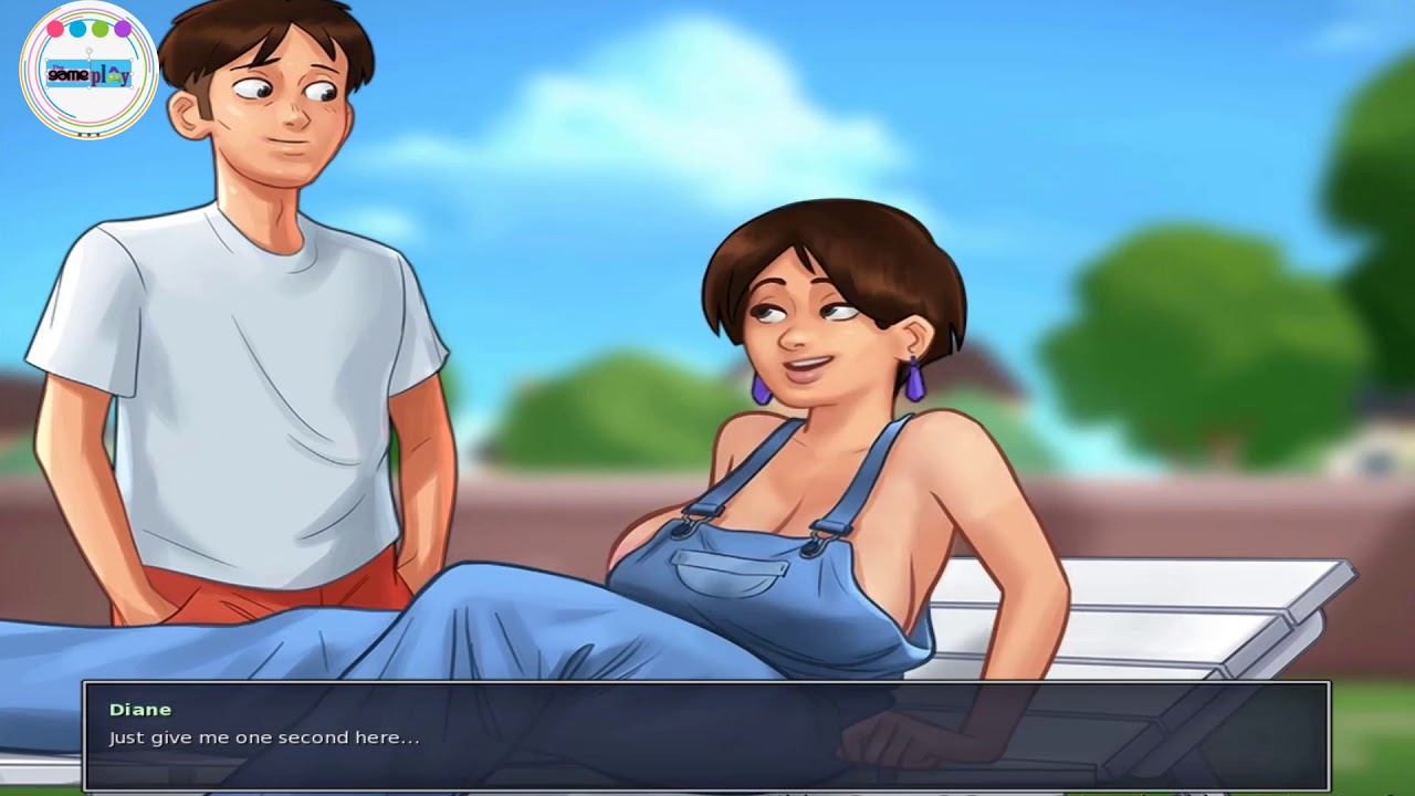 #SummertimeSaga v.017 Diane : Massage gameplay - YouTube