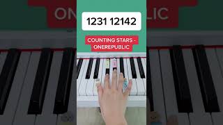 Counting Stars - OneRepublic (Piano Tutorial) #easypianotutorial #countingstars #pianobeginner screenshot 3