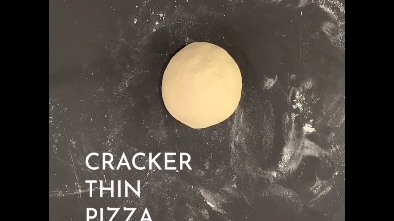 Easy Cracker Thin Pizza Crust 