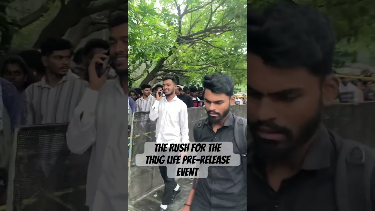 The Rush for the thug life pre-release Event || 