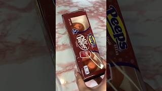 Peeps Dr.Pepper #shortsfeed #foryou #asmr #sounds #candy #peeps #easter #drpepper #sourcandy