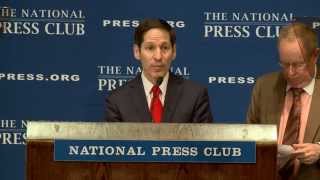 CDC Director Tom Frieden speaks at the National Press Club, July 22, 2014