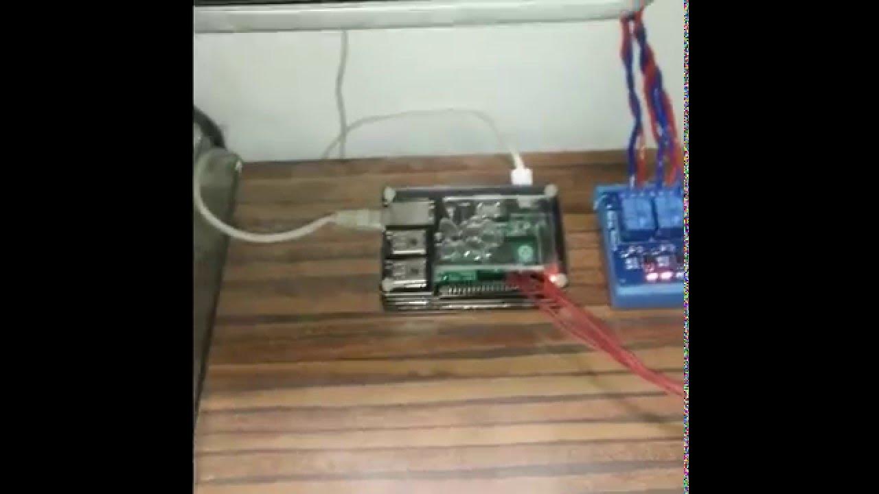 Voice Controlled Home Automation using a Raspberry-pi - YouTube