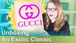 Unboxing Gucci EXOTIC Handbag || Autumn Beckman
