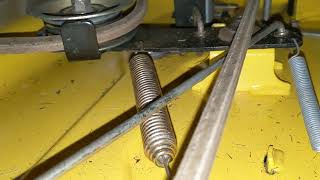 John Deere L110, PTO linkage spring