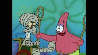 Patrick Trying to Make Squidward Firmly Grasp It for 10 Hours