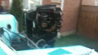 Mercury 65HP motor Running July 27, 2010