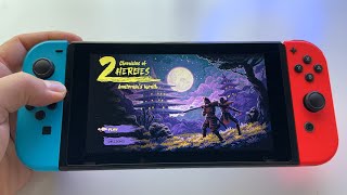 Chronicles of 2 Heroes: Amaterasu's Wrath | Nintendo Switch handheld gameplay