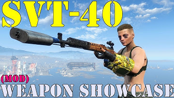 Fallout 4: Weapon Showcases: SVT-40 (Mod)