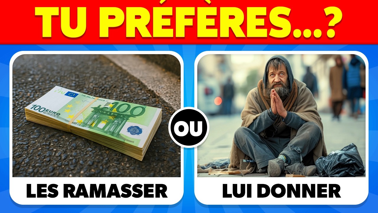 TU PRÉFÈRES...? 100 DILEMMES IMPOSSIBLES 😩🔥🩹