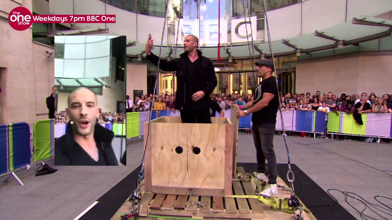 Darcy Oake - Incredible Box Escape Magic - The One Show, BBC 2015