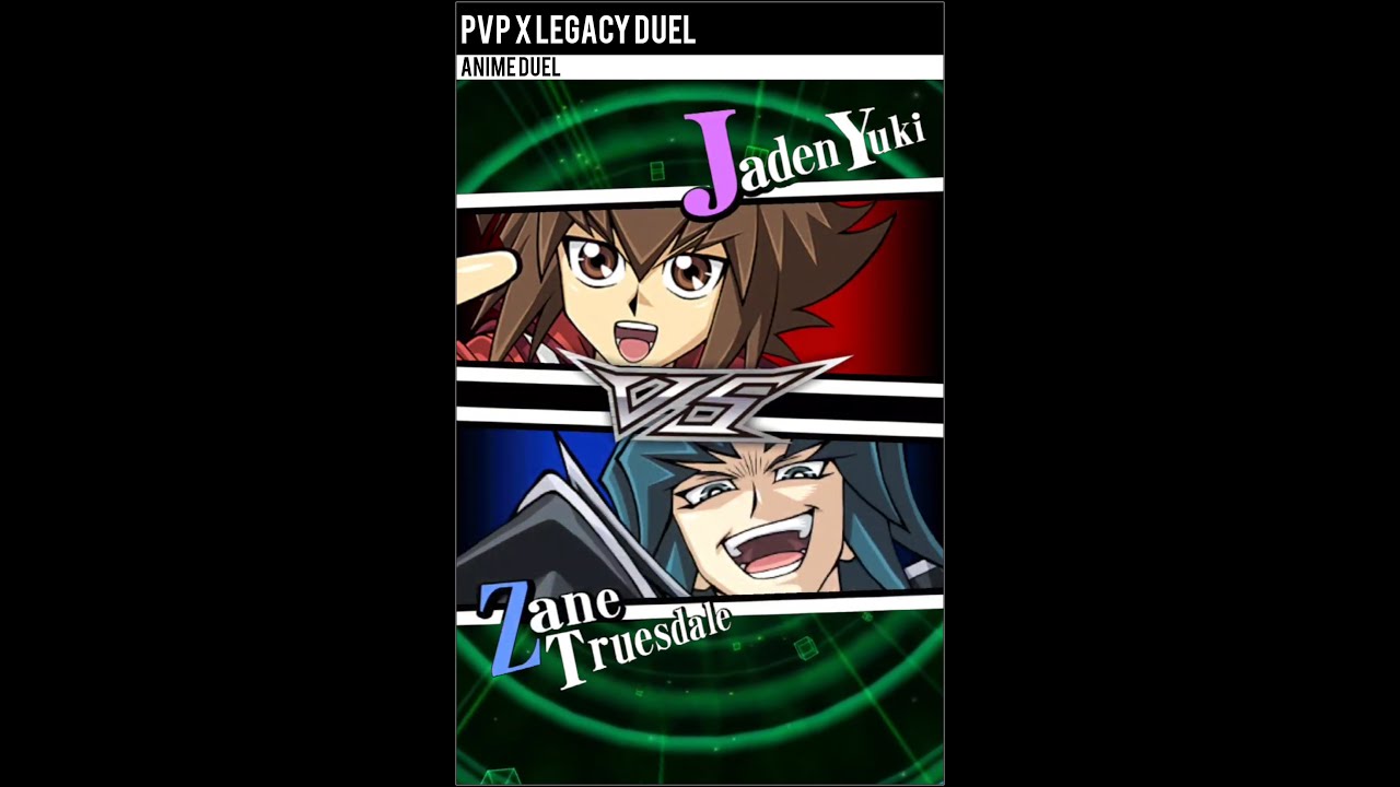 Yugioh Duel Links Anime Duel x Jaden Yuki Vs Zane Truesdale YouTube
