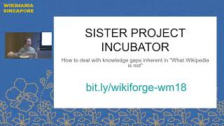 Wikimedia Sister projects: the past, present and glorious future | #Wikimania2023