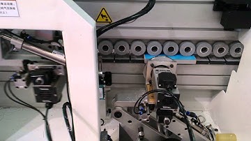 edge banding machine with corner rounding function