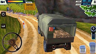 American Army Truck Driving Simulator - Android Gameplay screenshot 1