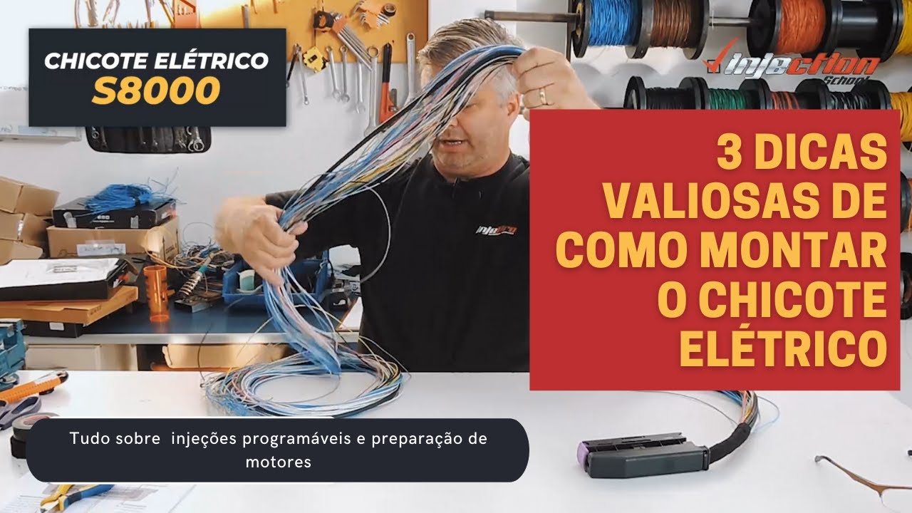3 DICAS VALIOSAS PARA MONTAR O CHICOTE ELÉTRICO