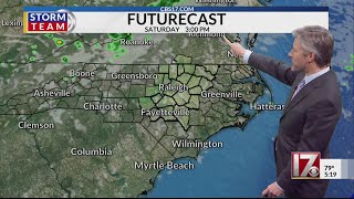 Warm and dry Mother's Day weekend, rain returns next week