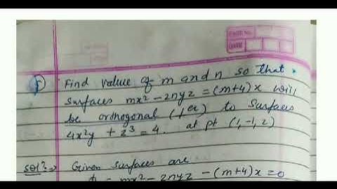 vector calculus:Angle between two surfaces