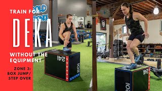 Train for Deka Without the Equipment: Zone 3 The Box Jump/Step Up