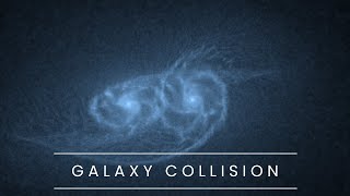 [4K] Galaxy Collision Simulation | 10 MILLION PARTICLES