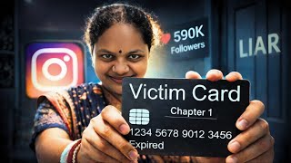 Fakest lady on Instagram and her victim card😮‍💨😭